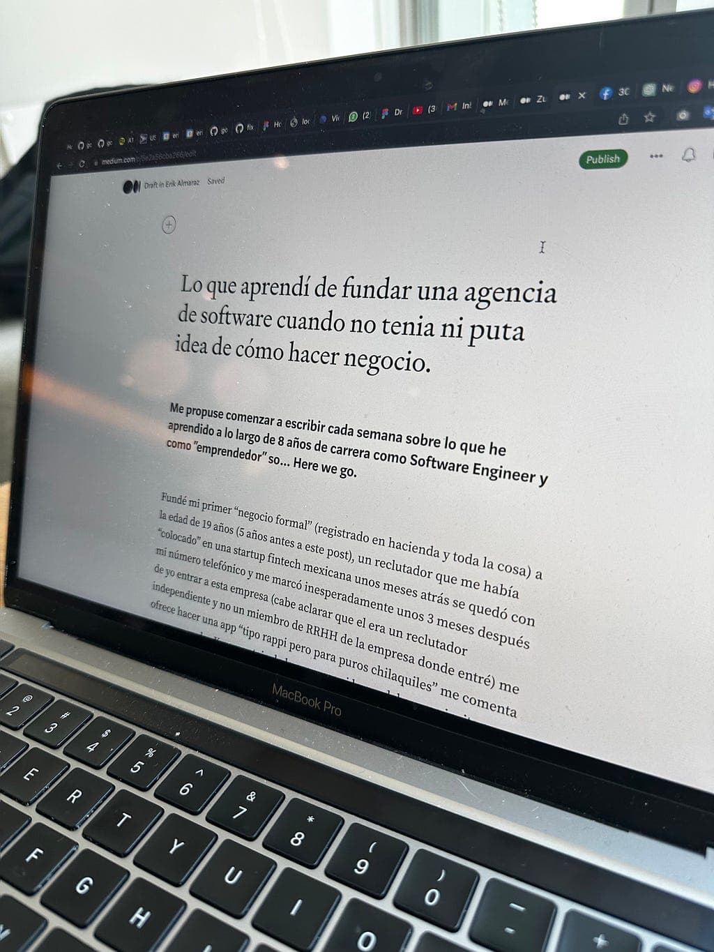 Lo que aprendĂ de fundar una agencia de software cuando no tenia ni puta idea de cĂłmo hacer negocio